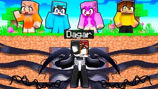 6 CAZADORES vs VENOM en Minecraft [upl. by Arod936]