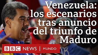 Venezuela 4 claves del anunciado triunfo de Maduro y qué puede pasar ahora  BBC Mundo [upl. by Kennith]