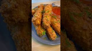 Crispy Halloumi Fries Recipe On My YouTube Videos subscribe Deliciousglasgow [upl. by Zahc554]