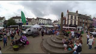 Knaresborough Market 19 August 2020 [upl. by Kamila186]