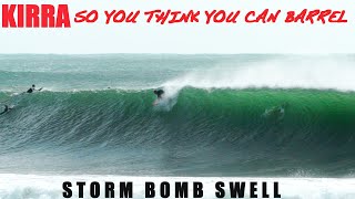 Kirra Storm 💣 Swell  So You Think You Can Barrel 🌊  Saturday 23 July 2022 [upl. by Angelita]