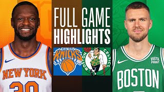 KNICKS at CELTICS  FULL GAME HIGHLIGHTS  December 8 2023 [upl. by Ecyac]