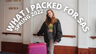 EVERYTHING I PACKED FOR SEMESTER AT SEA SPRING 2022 🌊 [upl. by Duane]