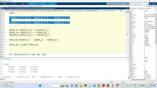 Matlab Code for ABD Matrices for Laminated Composite Plates  part 2 [upl. by Eldon284]