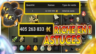 LA MEILLEURE ASTUCE POUR DEVENIR RICHE EN MONOCOMPTE SUR DOFUS ENCORE MIEUX AVEC LA MAJ 270 [upl. by Bazar]