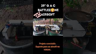 AIRSOFT  PROJETO DE SUPORTE PARA AIRSOFTblumenau AIRSOFT [upl. by Eniale583]