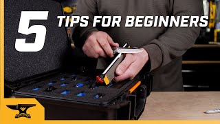 5 Knife Sharpening Tips For Beginners [upl. by Aldwin337]