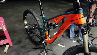 Sepeda mtb fullsus thrill ricochet T140 ⭐⭐⭐⭐⭐ [upl. by Annhej275]