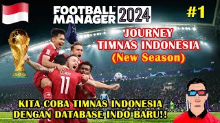 SEASON BARU TIMNAS INDONESIA JOURNEY  langsung dibobol mas tijjani reijnders  FM 2024 [upl. by Nessaj]