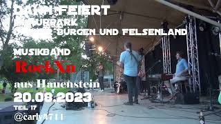 Dahn feiert in der Muschel im Kurpark mit der Band RockXn aus Hauenstein Germany 20082023 T17 [upl. by Htiderem432]