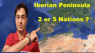 Countries on the Iberian Peninsula upsc  Geography of Europe UPSC [upl. by Acinoryt907]