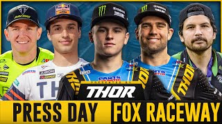 2024 Fox Raceway  Press Day ft Deegan Anderson Savatgy and More [upl. by Nadean]