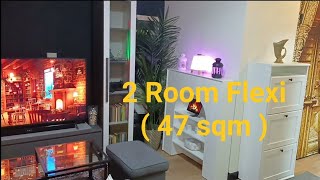 HDB BTO 2 Room Flexi 47sqm for My Retirement 😂😀😆😅 [upl. by Cohl677]