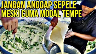 JANGAN SEPELE MESKI CUMA MODAL TEMPE TAPI PEMBELI RELA ANTRI  IDE USAHA MODAL KECIL [upl. by Lleuqar498]