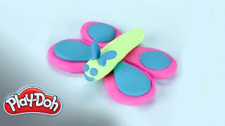 PlayDoh  ‘How to Make a Butterfly’ [upl. by Airan2]