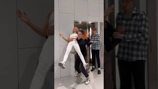 Doll mannequin prank at the elevator ✍🏼👇🏻❤️🤪😅😂 shortsvideo [upl. by Wein]