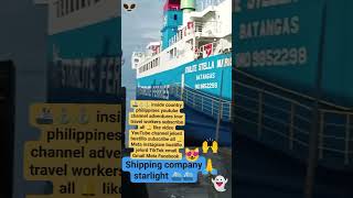 Ship starlight fairy batangas to caticlan roxas to caticlan youtube adventure tour travel workers [upl. by Naanac324]