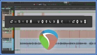 How to make Custom Toolbar Icons for REAPER [upl. by Atsillac90]