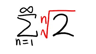 Series of nth root of 2 calculus 2 tutorial [upl. by Keil]