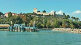 Italy Umbria Castiglione del Lago Lake Trasimeno Trasimenomeer [upl. by Mailliwnhoj]