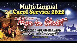 MULTILINGUAL CAROL SERVICE 2022 [upl. by Elaweda]