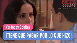 Verdades Ocultas  ¡Tiene que pagar por lo que hizo  Agustina y Rocío  Capítulo 318 [upl. by Hembree742]