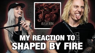 Metal Drummer Reacts Shaped By Fire by As I Lay Dying [upl. by Sibelle]