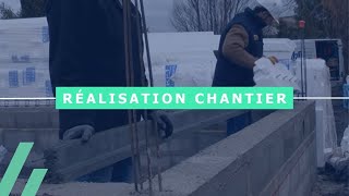 Chantier Plancher isolant Milliwatt  le meilleur plancher isolant sans étais pour vide sanitaire [upl. by Ahsitruc]