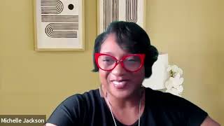 Podcast Interview wMichelle Jackson CEO PR Solutions amp Founder Black Writers Workspace [upl. by Deelaw948]