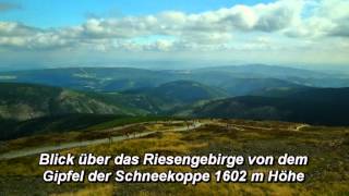 Wanderung zur Schneekoppe Riesengebirge auf dem Kammweg von Spindler Mühle aus [upl. by Thorsten291]