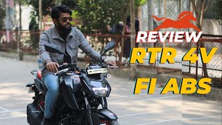 4V এর এই বাইকটাই সেরা TVS Apache RTR 4V FI ABS Full Review  BSB MART [upl. by Anneres]