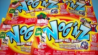 GRAB ZAGS TOYS MARVEL NOGNZ SERIES 1 BLIND PACK OPENING [upl. by Ylloj541]