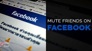 How to mute someone on Facebook  CandidTechnology [upl. by Napoleon211]