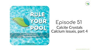 Calcite Crystals  Calcium Issues Part 4  Rule Your Pool Episode 51 [upl. by Letha]