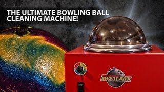 The Ultimate Bowling Ball Cleaning Machine  The Sweat Box [upl. by Neellek]