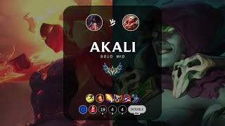 Akali Mid vs Vladimir  EUW Challenger Patch 143 [upl. by Ban]