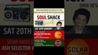 Soul Shack Sat 20th Jan soulshackcom [upl. by Oek814]