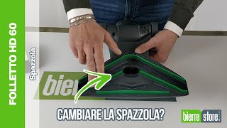 Spazzola Folletto HD60  VK200 VK220s [upl. by Sharia]