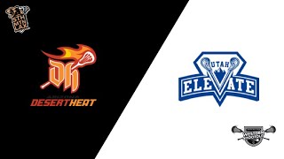 2024 Western Shootout  Heat Orange vs Elevate TopGun Gray  Girls Lacrosse 4K Replay Jul 13 [upl. by Lynna]