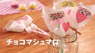 手作りチョコレシピ｜チョコマシュマロ [upl. by Swirsky]