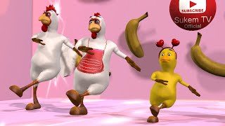 Banana Cha Cha 💃 MOMOLAND모모랜드 💃 Chicken dance BANANA CHACHA by Sukem TV Official [upl. by Aivila]