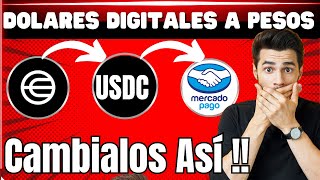 🚀Cómo Cambiar DÓLARES DIGITALES USDC a PESOS ARGENTINOS [upl. by Wolfort]