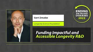 Garri Zmudze at EARD 2022 Funding Impactful and Accessible Longevity RampD [upl. by Adal]