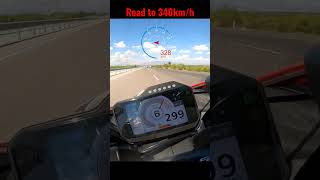 Cbr1000RRR Top Speed [upl. by Emiaj358]