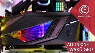 Eine ALL IN ONE WASSERKÜHLUNG auf einer GRAFIKKARTE Krasse Leistung  AORUS RTX 2080 Waterforce [upl. by Blinny726]