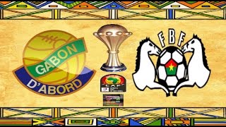 PS4 PES 2017 Gameplay Gabon vs Burkina Faso HD [upl. by Shevlo]