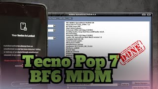 Tecno Pop 7 BF6 MDM Lock Remove [upl. by Agatha768]