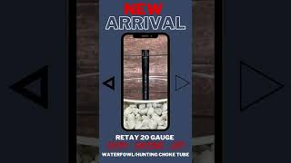 Muller Chokes Newest Addition To The Subgauge Waterfowl Hunting Line Up  RETAY 20 H2O CHOKE TUBES [upl. by Losiram]