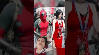 cosplay deadpoolcosplay cosplayer ladydeadpool deadpool anime [upl. by Davie]