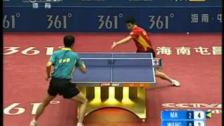 Chinese Superleague 2011 Ma LongWang Liqin [upl. by Malamud886]